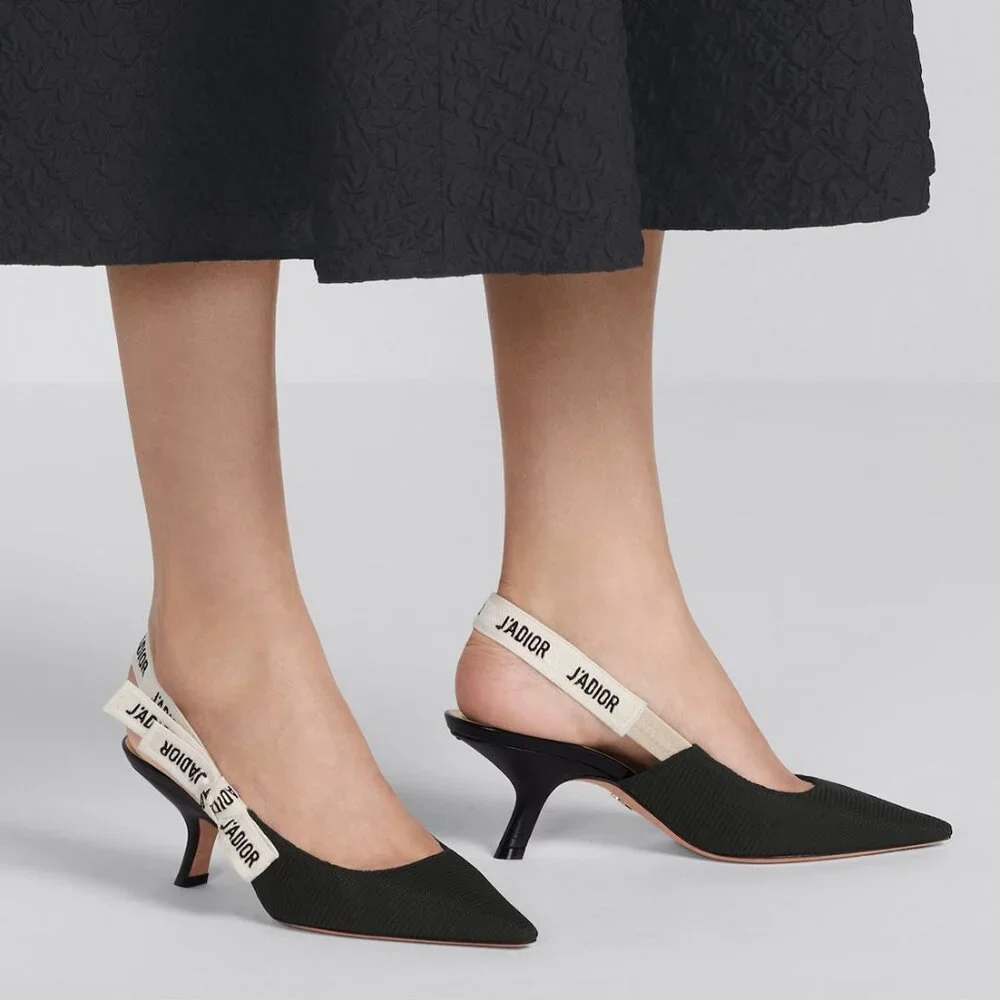 Dior J'Adior Slingback Pump on Black Size 40